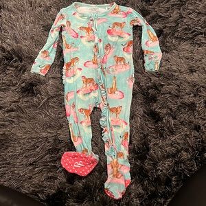 Posh peanut pajamas footie